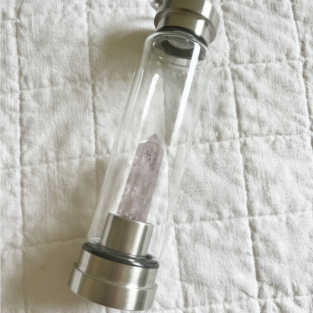 Amethyst Crystal Bottle